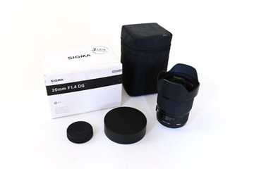 Sigma ART 20mm Nokon F 1.4 DG - Obiektyw