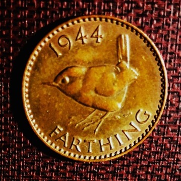 1 FARTHING---1944---ANGLIA-