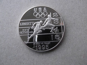 USA 1dolar 1995 P Olimpiada Atlanta-biegi L