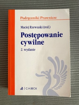 Postępowanie cywilne Maciej Rzewuski wydanie 2 