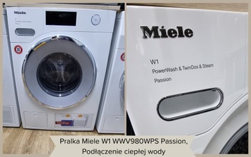 Pralka Miele W1 WWV980 WPS, 9kg, Podł. ciepł wody