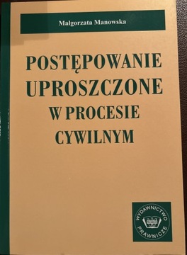 Postępowanie uproszczone w prot cywilnym