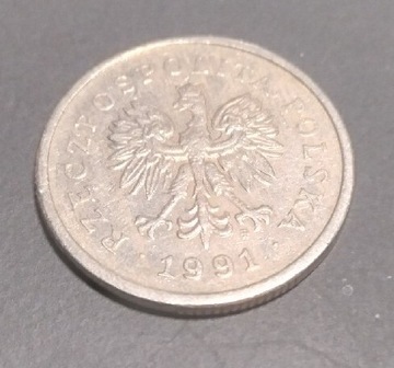 1 złoty 1991 obiegowa