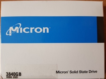 Dysk SSD micron 9300 series 3840gb