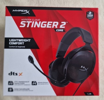 Nowe słuchawki HyperX Cloud Stinger 2 Core