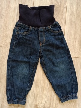 Spodnie spodenki jeansowe dla chłopca 92