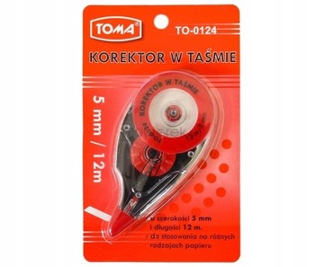 Korektor w taśmie TOMA TO-0124 5mm 12 m