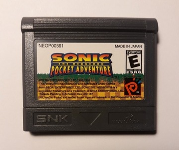 Sonic Hedgehog Pocket - Neo Geo Pocket Neogeo USA