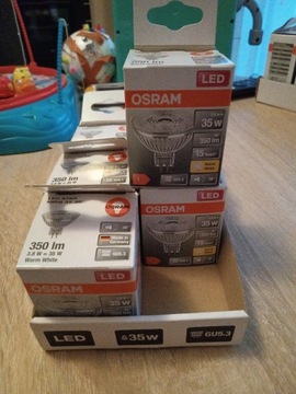 Żarówka Osram LED STAR MR16 35 W. GU5.3