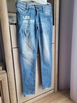 Spodnie jeansowe Lee roz. XS