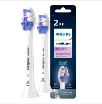 KOŃCÓWKI PHILIPS SONICARE S2 SENSITIVE 2 SZT.