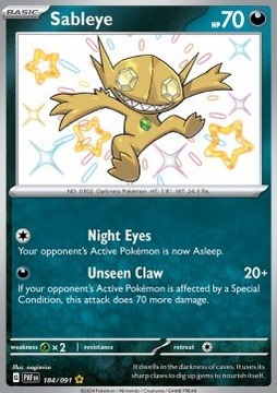 Sableye- PAF 184/091