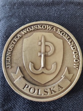 Coin pamiątkowy Jednostki Wojskowej KOMANDOSÓW JWK