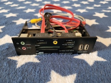 Multipanel 5,25" USB Multimedia Card Reader