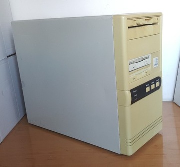 retro komputer 486 PROTECH + cennik z 1993r