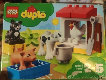 Klocki Lego Duplo zwierzątka hodowlane 10870 