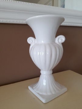 Ceramiczny wazon/amforka Delfts Wit 