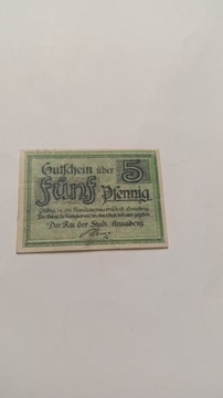 5 Pfennig    Niemcy 