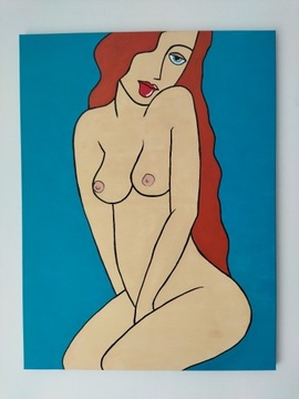 Obraz "Ginger", na płótnie, 80x60 cm.