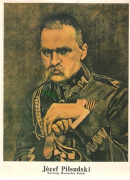 Naklejka Józef Piłsudski