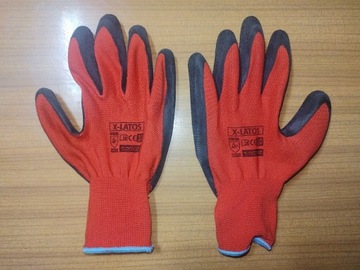 Rękawice, rękawiczki powlekane robocze  r 10 NYLON