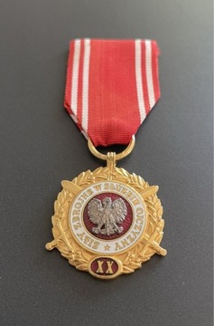 Medal Siły Zbrojne w Służbie Ojczyzny złoty LWP