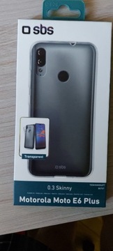 Etui Motorola Moto E6+ SBS Przezroczyste