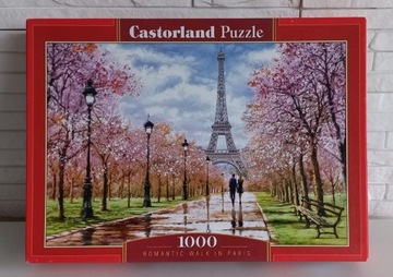 Puzzle Castorland  Romantyczny spacer po Paryżu 