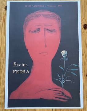 Jan Lenica Racine Fedra plakat teatralny