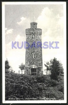 ŚWIEBODZIN Schwiebus Bismarckturm 1944