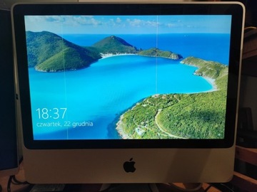 Komputer Laptop Apple iMac 24 Dysk  SSD Windows 10