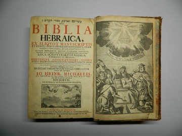 1720 BIBLIA HEBRAJSKA Biblia Hebraica Michaelisa. 