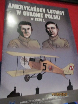 komiks AMERYKAŃSCY LOTNICY W OBRONIE POLSKI W 1920