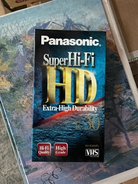 Kaseta VHS PANASONIC SuperHiFi  HD E-30