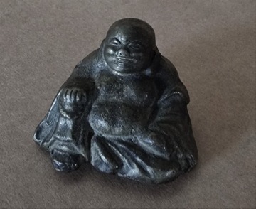 Budda, rzeźba, figurka mosiężna