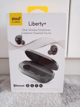 Anker Zolo Liberty Plus + słuchawki bluetooth. 