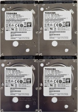 4 x HDD 2,5" Toshiba MQ01ABF050 500GB 16MB SATA3