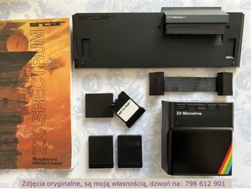 ZX Interface1 & Microdrive do ZX Spectrum Testy OK