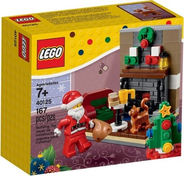 LEGO 40125 Okolicznościowe - Wizyta Mikołaja