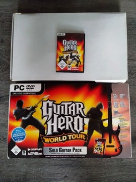 Guitar Hero World Tour PC dwie gitary,gra