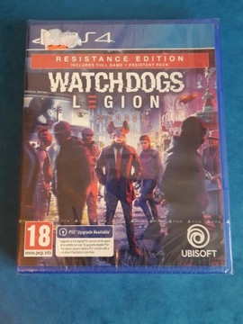 Watch Dogs Legion Resistance Edition PS4 Nowa Foli