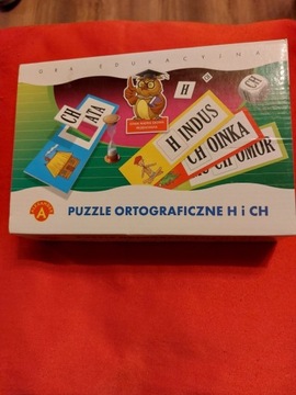 Puzzle ortograficzne. Gra edukacyjna