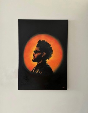 Obraz olejny The Weeknd 70x50