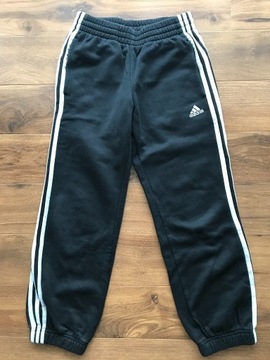 spodnie dresowe dziecięce Adidas czarne 9-10 lat