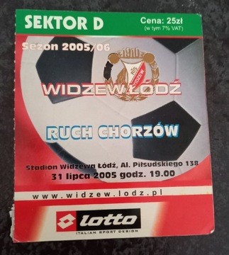 Widzew - Ruch 31.07.2005