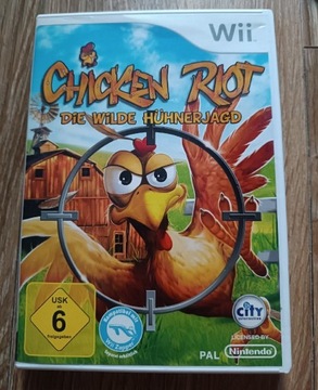 Chicken Riot Nintendo Wii stan bdb