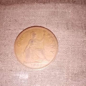 ONE PENNY 1962 ( moneta ) 