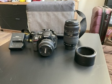 Nikon d5300 + dwa obiektywy