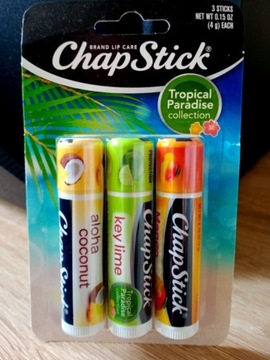 Balsam do ust ChapStick Tropical Paradise 3szt