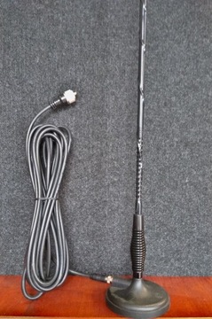 Antena CB Pirat 62 cm + kabel 5 m